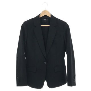 【美品】  theory / セオリー | Tailor Gabe N テーラー ギャバ N シングル ブレスト ジャケット | 0 | ブラック | レディース(その他)