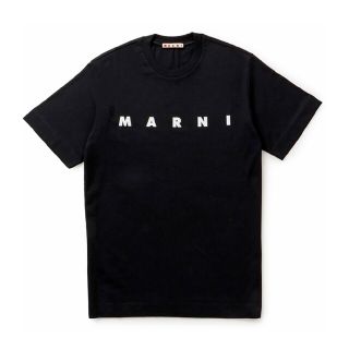 マルニ(Marni)の新品⭐MARNIマルニ　キッズロゴTシャツ　大人もOK　ブラック　14Y(Tシャツ(半袖/袖なし))