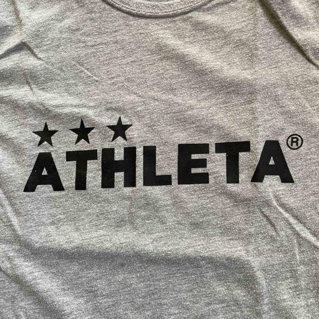 ATHLETA(アスレタ)のATHLETA  Tシャツ  150グレー スポーツ/アウトドアのサッカー/フットサル(ウェア)の商品写真