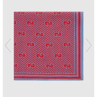 グッチ(Gucci)の新品　GUCCI cotton GG BANDANA(バンダナ/スカーフ)