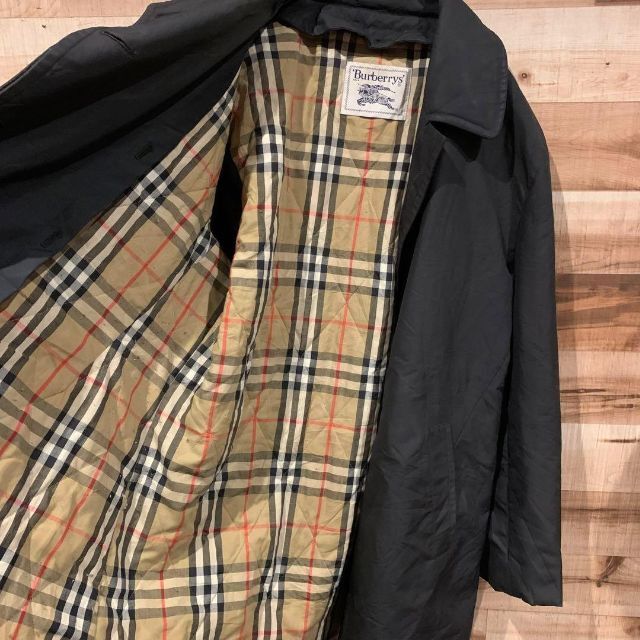 BURBERRY(バーバリー)の【レア】古着バーバリーコート　ジャケット　トレンチコート　タータンチェック メンズのジャケット/アウター(トレンチコート)の商品写真