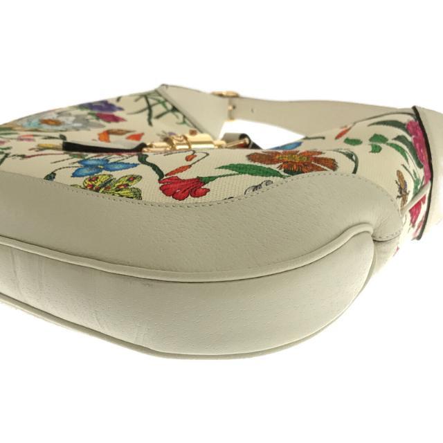 大人気新品 フローラ 日本限定 | グッチ / GUCCI 【新品】 JACKIE レディース | ホワイト | 箱・保存袋付き バッグ ワンショルダージャッキー フラワー柄 BAG バッグ