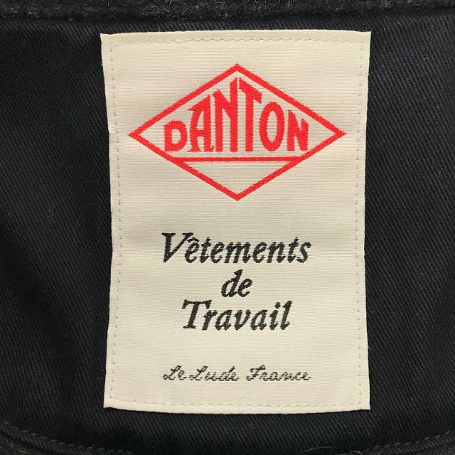 DANTON(ダントン)のDANTON / ダントン | FREDY&GLOSTER 取扱い 丸襟ウールモッサジャケット | 40 | チャコール | レディース レディースのジャケット/アウター(その他)の商品写真