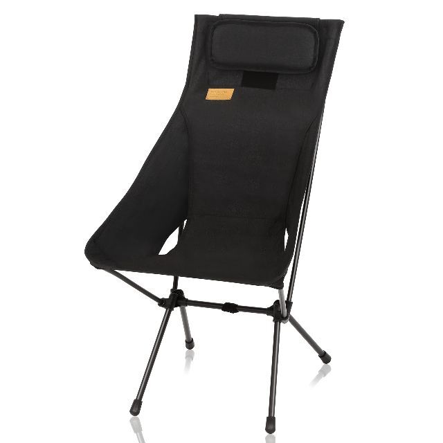 【色: ブラック】Mozambique アウトドア チェア キャンプ 椅子 折りテーブル/チェア