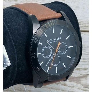COACH - レア 動作品 コーチ 腕時計 メンズ COACH 2つレザーバンド