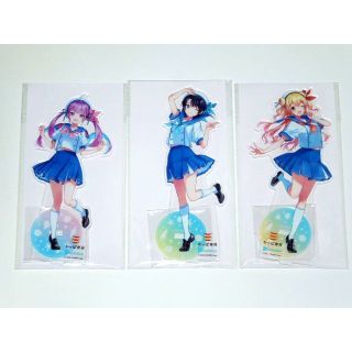 ホロライブ×かっぱ寿司 NEGI☆U アクリルスタンド 全3種セット(新品)(その他)