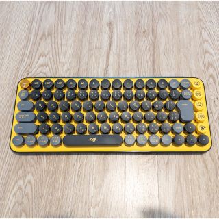 ロジクール(Logicool)のPOP KEYS キーボード K730YL イエロー(PC周辺機器)