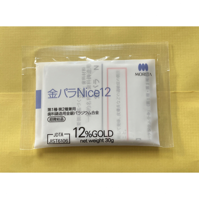 歯科用金パラ【金パラNice12】モリタ・石福 30g - その他 歯科用金パラ【金パラNice12】モリタ・石福 30g - その他