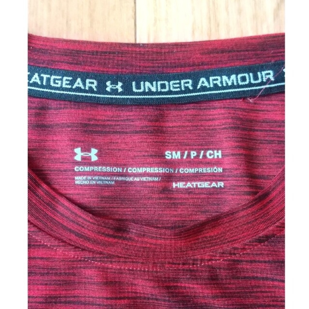 UNDER ARMOUR(アンダーアーマー)のアンダーアーマー Tシャツ ヒートギア SM スポーツ/アウトドアの野球(ウェア)の商品写真