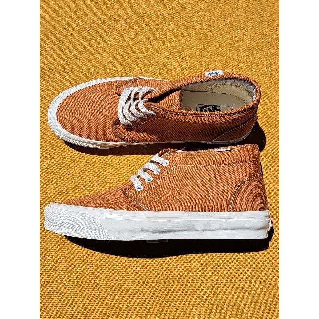 パンプキンスパイス状態バンズ VANS OG CHUKKA LX 28,0cm Pumpkin