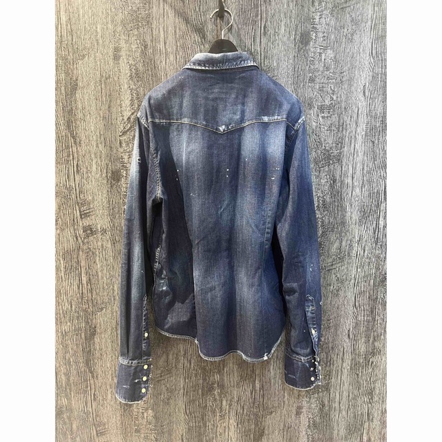 新品 ディースクエアード dsquared2 デニムシャツ-tops.edu.ng