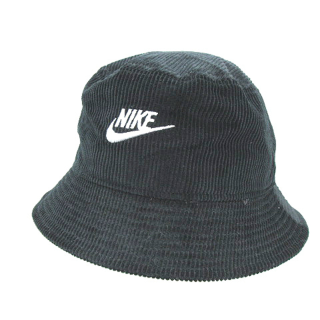 NIKE(ナイキ)のナイキ NIKE フューチュラ  コーデュロイ バケットハット  黒  L/XL メンズの帽子(その他)の商品写真