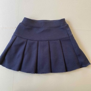 紺色プリーツスカート 100cm(スカート)