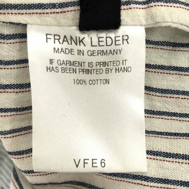 ★新品 FRANK LEDER フランクリーダー パッチワークチェックシャツ　M