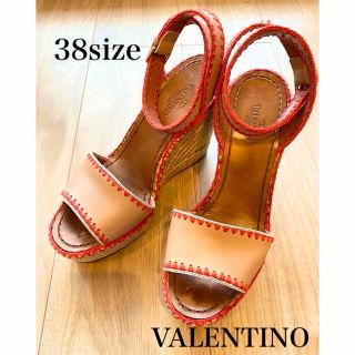 ヴァレンティノ(VALENTINO)のヴァレンティノ　ウェッジサンダル(サンダル)