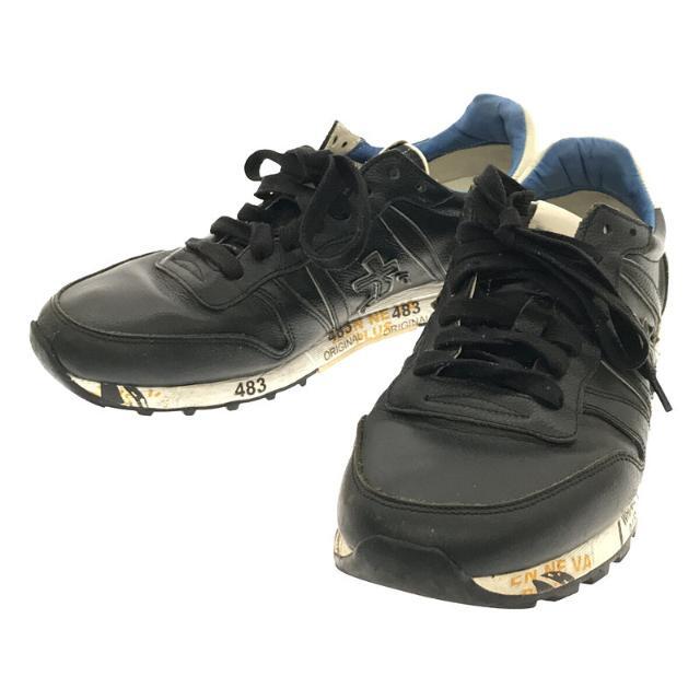 PREMIATA / プレミアータ | ERIC エリック レザー ローカット スニーカー | 42 | ブラック | メンズ