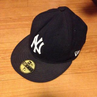 ニューエラ(NEW ERA)のnewera キャップ ネイビー(キャップ)