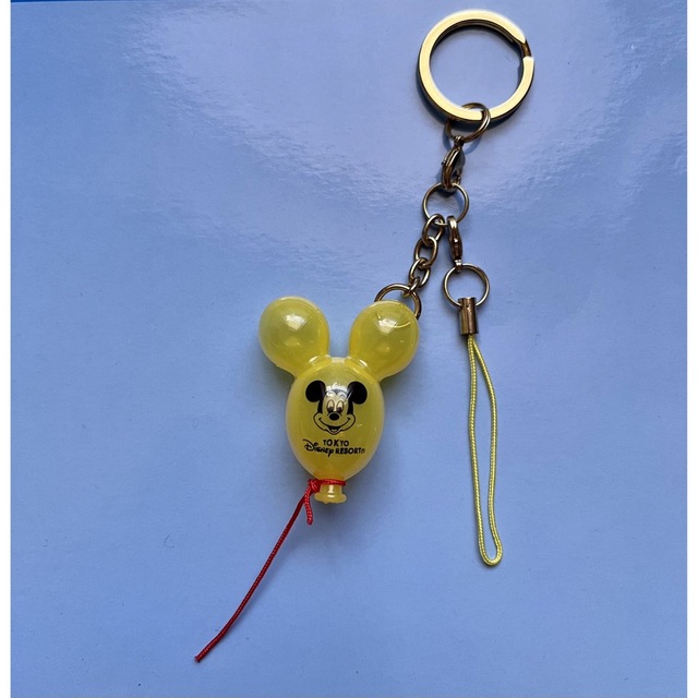 Disney(ディズニー)のディズニー ミッキー バルーン 風船 キーチェーン エンタメ/ホビーのおもちゃ/ぬいぐるみ(キャラクターグッズ)の商品写真