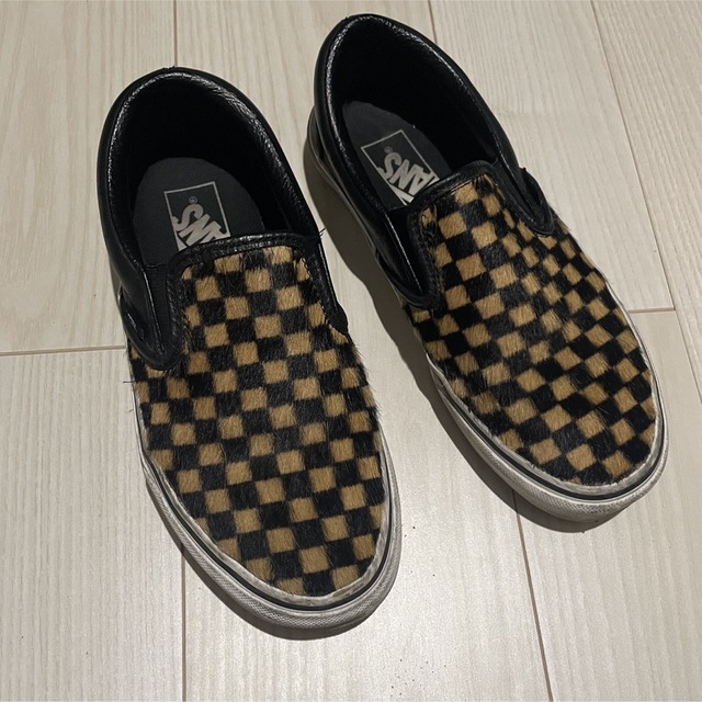 VANS(ヴァンズ)のVANS ハラコ スリッポン ヴァンズ rosebud ローズバッド レディースの靴/シューズ(スリッポン/モカシン)の商品写真