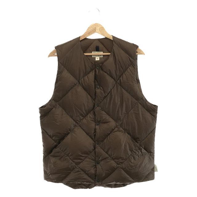 Rocky Mountain Featherbed / ロッキーマウンテンフェザーベッド | × JOURNAL STANDARD ジャーナルスタンダード 別注ナイロン ダウン ベスト 保存袋付き | 40 | ブラウン | メンズ | フリマアプリ ラクマ