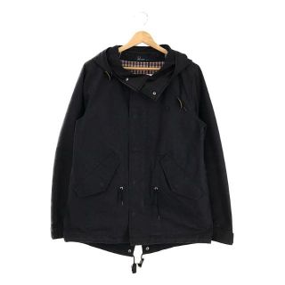 フレッドペリー(FRED PERRY)のFRED PERRY / フレッドペリー | ショートモッズパーカー  チェックライナー付き ジャケット | M | ネイビー | メンズ(その他)