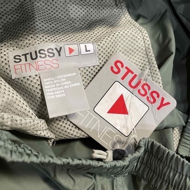 STUSSY - 【STUSSY】90s old stussy 希少 ナイロンパンツ L 新品 STUSSY - 【STUSSY】90s old stussy 希少 ナイロンパンツ L 新品