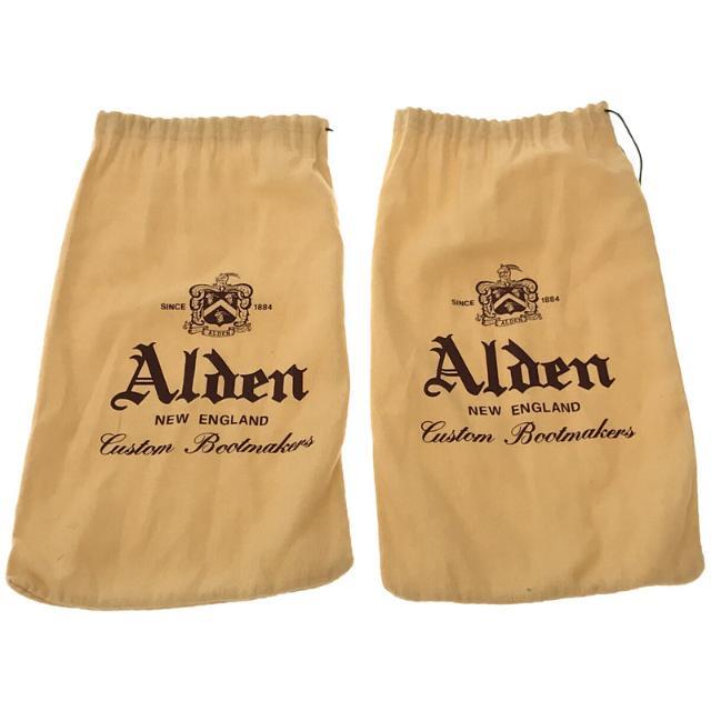 【美品】  ALDEN / オールデン | 990 Clipper Ox. Barrie Horween Genuine Shell Cordovan バリーラスト コードバン プレーントゥ レザー シューズ 革靴 箱・保存袋有 | 7 1/2D | ダークバーガンディ | メンズ