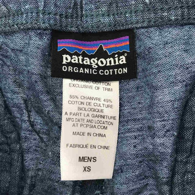 patagonia(パタゴニア)のPatagonia / パタゴニア | Baggies Naturals 58055SP バギーズ オーガニック コットン ショート パンツ | XS | インディゴ | メンズ メンズのパンツ(その他)の商品写真