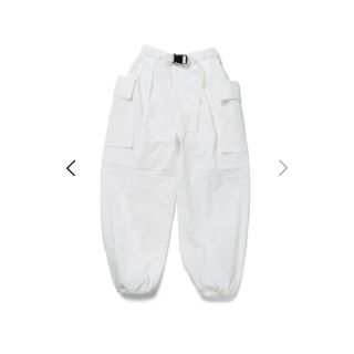 フィーニー(PHEENY)のPheeny Cotton nylon dump military pants(ワークパンツ/カーゴパンツ)