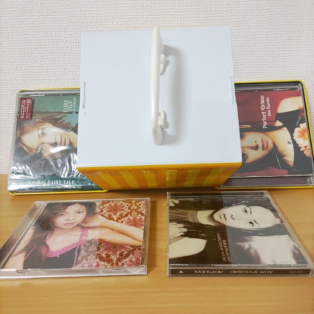 倉木麻衣×新星堂CD缶ケース収納BOX非売品☆Wish You The Best 倉木麻衣×新星堂CD缶ケース収納BOX非売品☆Wish You The Best