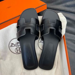 エルメス(Hermes)の★新品未使用★オラン★ブラック(サンダル)