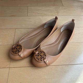 TORY BURCH トリーバーチ フラットパンプス SIZE 6.5 ベージュ