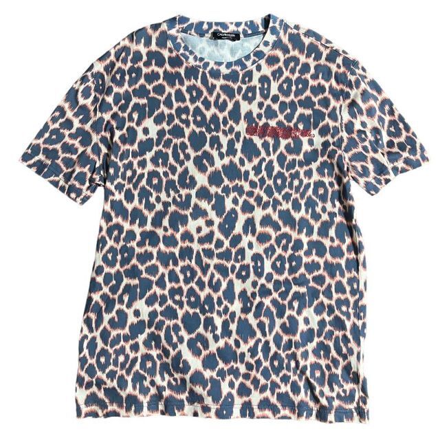 19ss CALVIN KLEIN 205w39nyc leopard S/S