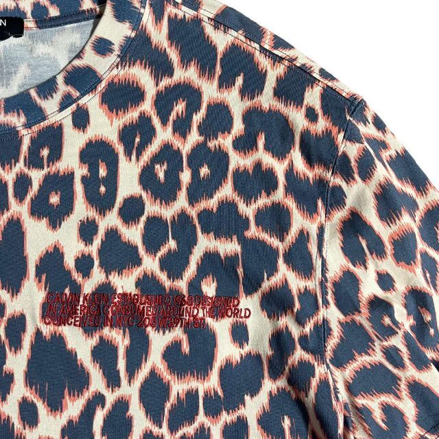 19ss CALVIN KLEIN 205w39nyc leopard S/S 2