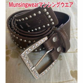 マンシングウェア(Munsingwear)のMunsingwear マンシングウエア　ベルト　ビジュー(ウエア)