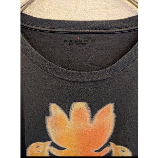 Paul Smith(ポールスミス)の【送料無料メンズ】PaulSmithポールスミス　プリントTシャツ　黒　Ｌ メンズのトップス(Tシャツ/カットソー(半袖/袖なし))の商品写真