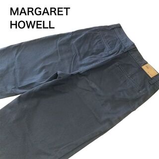 マーガレットハウエル(MARGARET HOWELL)のMargaret HowellルーズストレートパンツW28約76cm(チノパン)