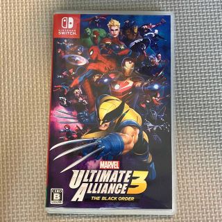 ニンテンドースイッチ(Nintendo Switch)のMARVEL ULTIMATE ALLIANCE 3： The Black Or(家庭用ゲームソフト)