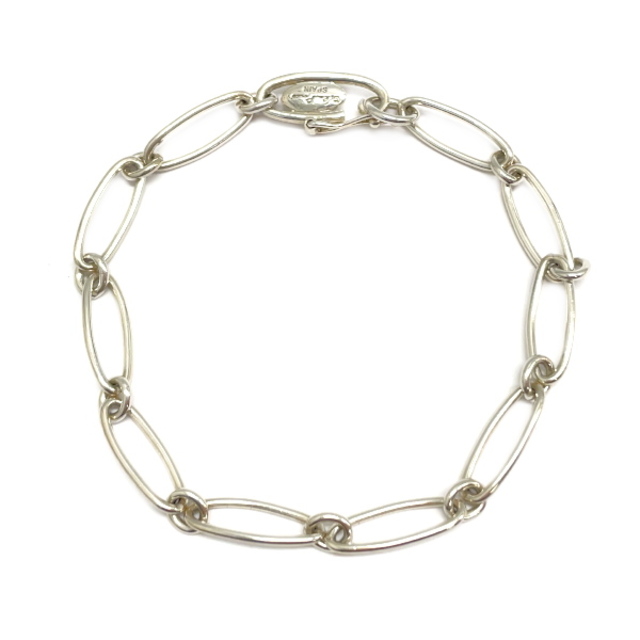 TIFFANYCo. エルサペレッティ オーバルリンク ブレスレット SV925 ティファニー オーバルリンク エルサペレッティ ブレスレット ユニセックス