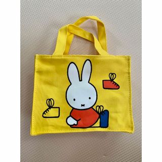 ミッフィー(miffy)の【新品】トートバッグ　ハンドバッグ　ミッフィー　ミニバッグ　お弁当箱や小物入れに(ハンドバッグ)