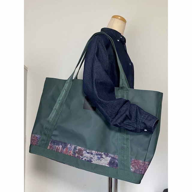 ノースフェイス/キャンパー/アウトドア/トートバッグ/ギア/ジム/ナイロン/良品