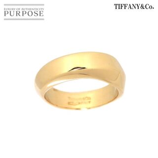 ティファニー(Tiffany & Co.)のティファニー TIFFANY&Co. ナイフエッジ 7.5号 リング K18 YG イエローゴールド 750 指輪 VLP 90185953(リング(指輪))