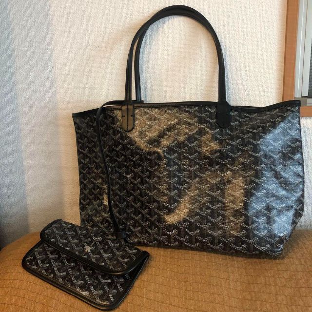 最安値】 OY G - GOYARD A 「黒」 M ゴヤールP D R トートバッグ