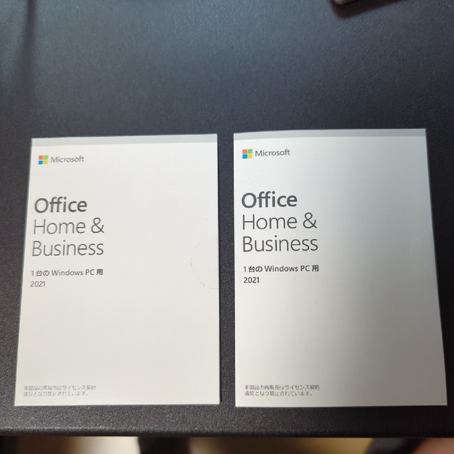 その他Microsoft Office ライセンスカード