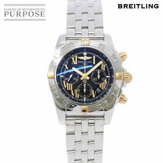 ブライトリング(BREITLING)のブライトリング BREITLING クロノマット44 ビコロ IB0110 クロノグラフ メンズ 腕時計 K18PG デイト 自動巻き Chronomat44 VLP 90191991(腕時計(アナログ))