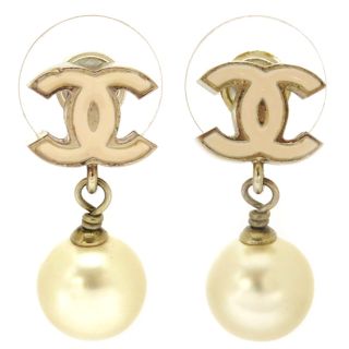 シャネル ピアス(ベージュ系)の通販 79点 | CHANELのレディースを