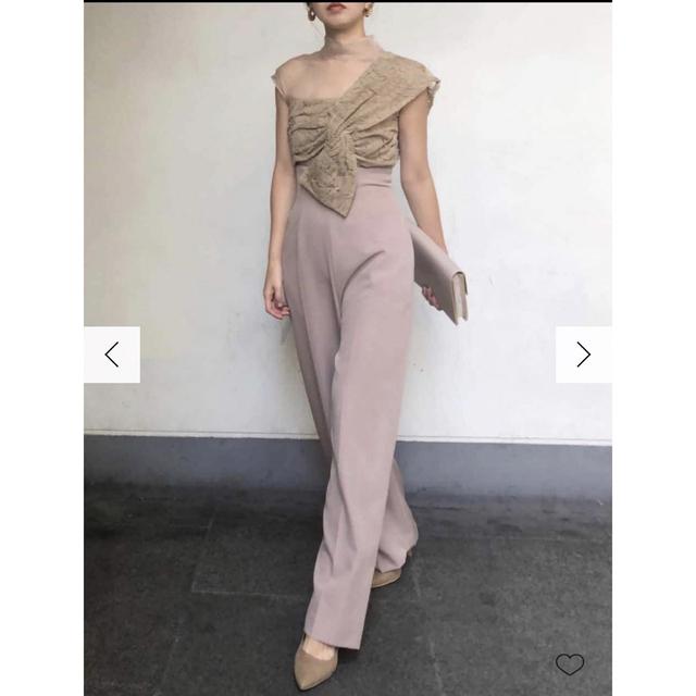 LagunaMoon LAGUNAMOON LADYエンブロイダリーツイストパンツドレス