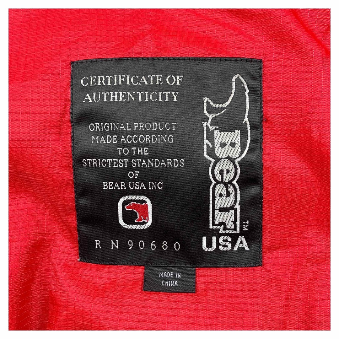 Bear USA - 90s Bear USA リバーシブルダウンジャケット オーバー