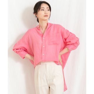 アウィーエフ(AuieF)のGready Brilliant  MANON ラミーシャツチュニック　新品(シャツ/ブラウス(長袖/七分))