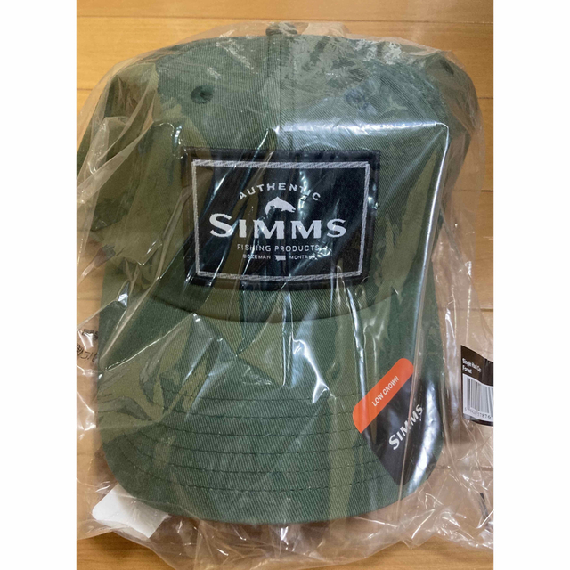 シムス シングル ホール キャップ simms cap 釣り 帽子 新品 絶版